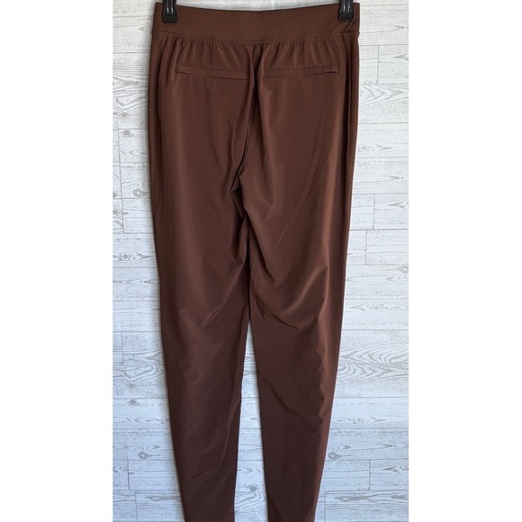 Athleta Brooklyn Ankle Pants Brown size 6 Tall 31" inseam - Picture 4 of 8